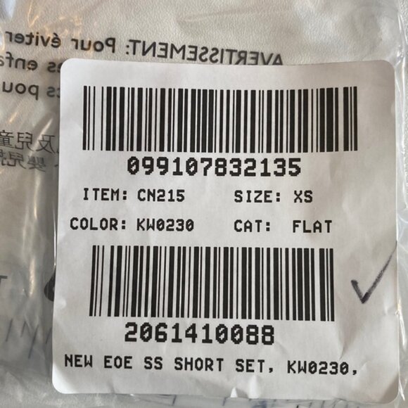 J. Crew Women's Pajama short set in end-on-end cotton Cool Lilac XS - Picture 6 of 6